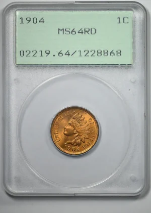 1904 Bronze Indian Head