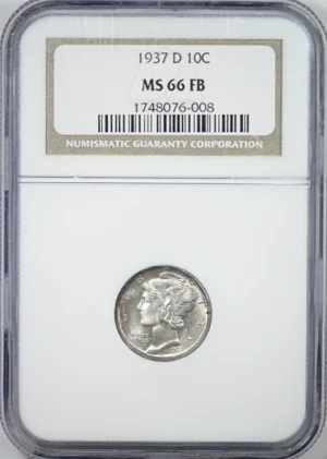 1937-D Mercury Dime