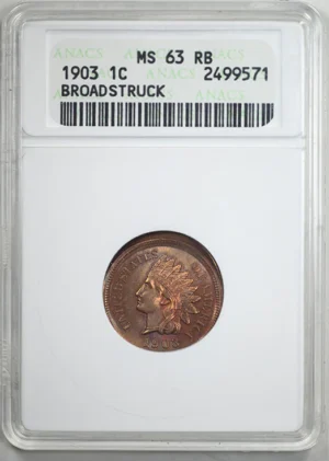 1903 Bronze Indian Head Cent