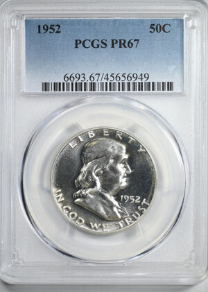 1952 Proof Franklin Half Dollar