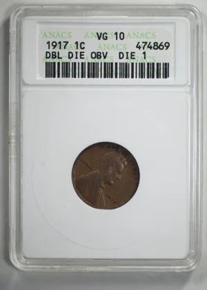 1917 Doubled Die Obverse