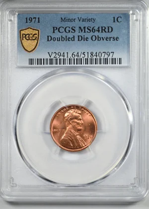 1971 Doubled Died Obverse Lincoln