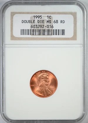 1995 Doubled Die Obverse Lincoln