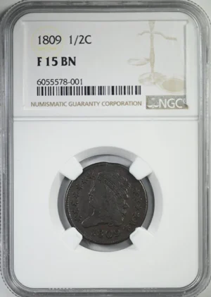 1809 Classic Head Half Cent