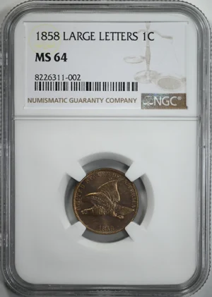 1858 Flying Eagle Cent