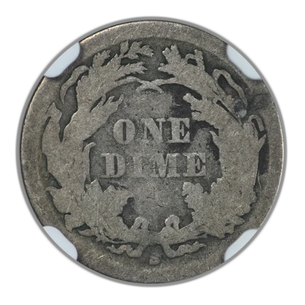 1852-O Liberty Seated Dime 10C NGC VF20 - Image 4