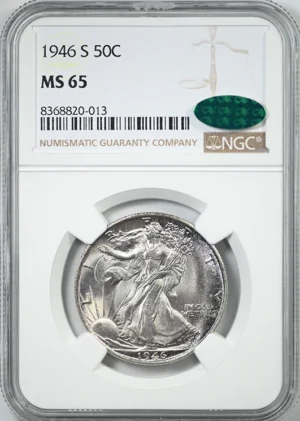 1946-S Walking Liberty Half Dollar