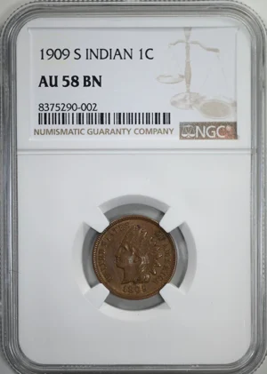 1909-S Bronze Indian Head Cent