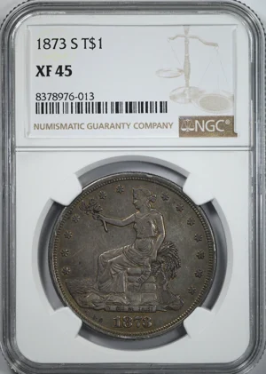 1873-S Trade Dollar