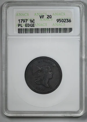 1797 Draped Bust Half Cent
