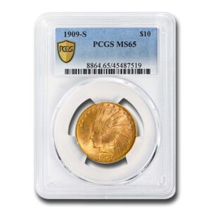 909-S $10 Indian Gold Eagle