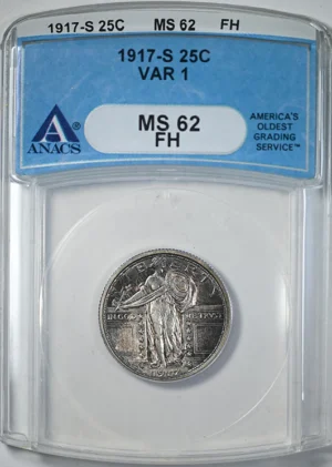 1917-S Type 1 Standing Liberty Quarter