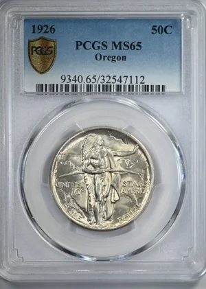 1926 Oregon Trail Classic Commemorative Half Dollar