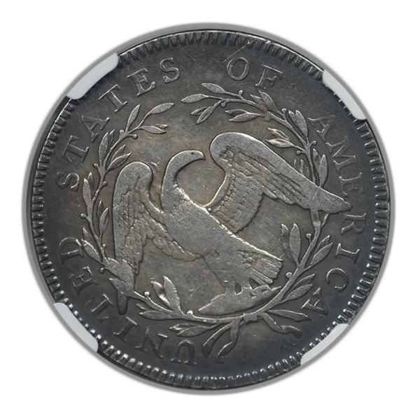 1795/1795 Flowing Hair Half Dollar 50C NGC VF Details O-112 - Image 4