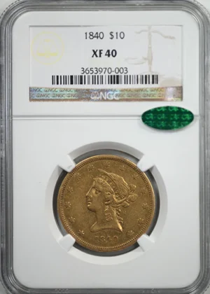1840 Liberty Head Gold Eagle