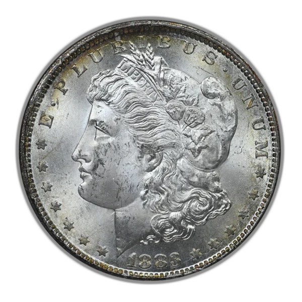 1883-CC Morgan Dollar $1 Paramount NGC MS64 - Image 3