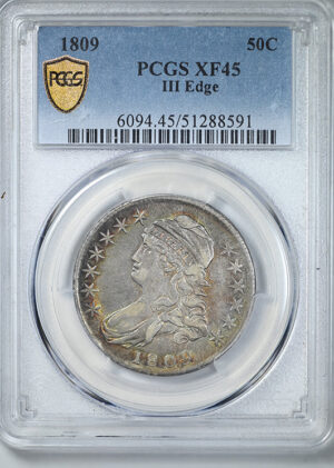 1809 Capped Bust Half Dollar