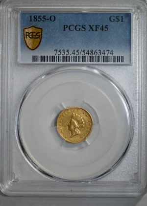 1855-O Type 2 Indian Princess Head