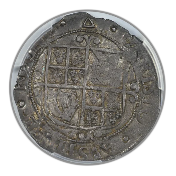 (1639-40) Great Britain Shilling PCGS VF30 S-2799 Triangle - Image 4