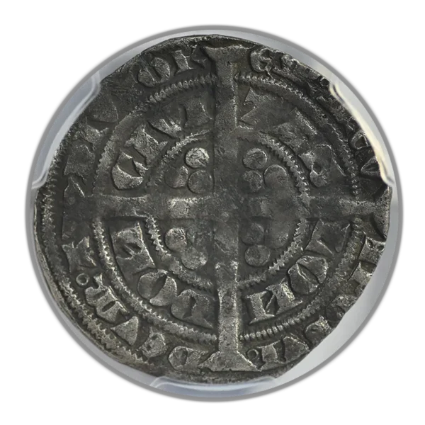 (1351-52) Great Britain Groat PCGS Genuine VF Detail S-1565 London - Image 4