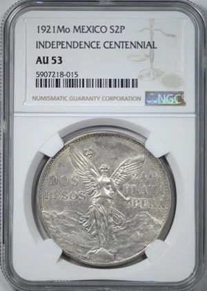1921 Mo Mexico Silver