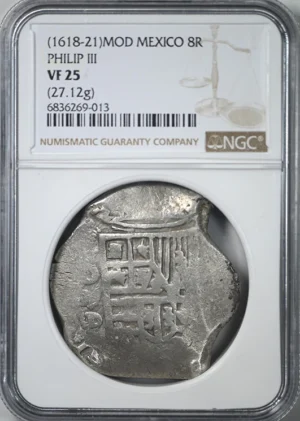 (1618-21) MOD Mexico 8R Reales