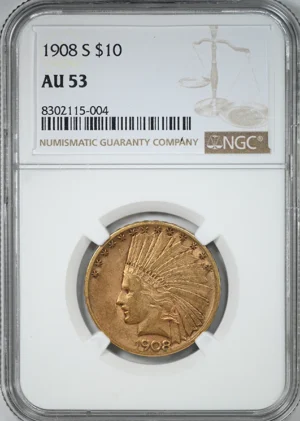 1908-S Indian Head