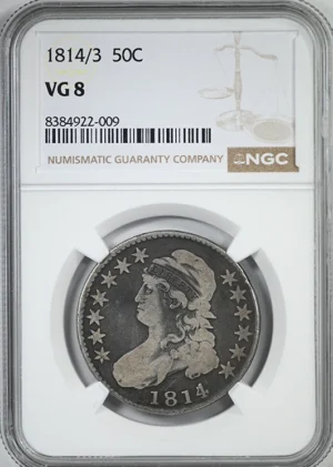 1814/3 Capped Bust Half Dollar