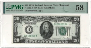 $20 1928 Federal Reserve Note